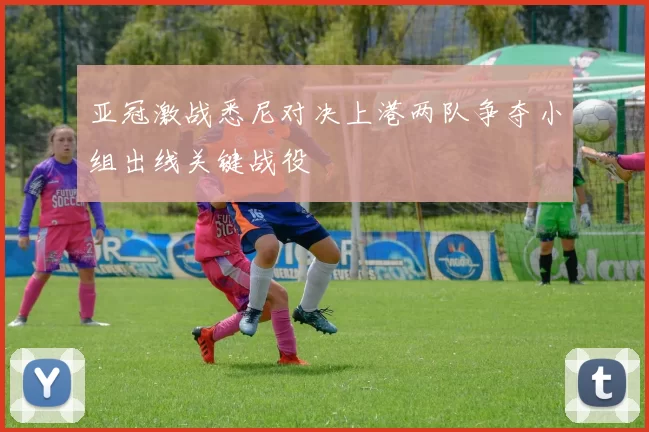 亚冠激战悉尼对决上港两队争夺小组出线关键战役